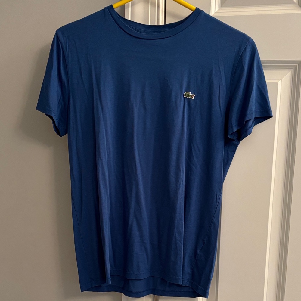 Lacoste Men's Classic Blue Tee
